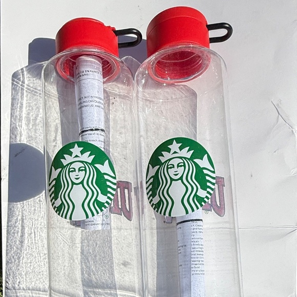 New 2022 Starbucks UNLV rebels plastic Water Bottle college (2), you get both - Picture 4 of 8